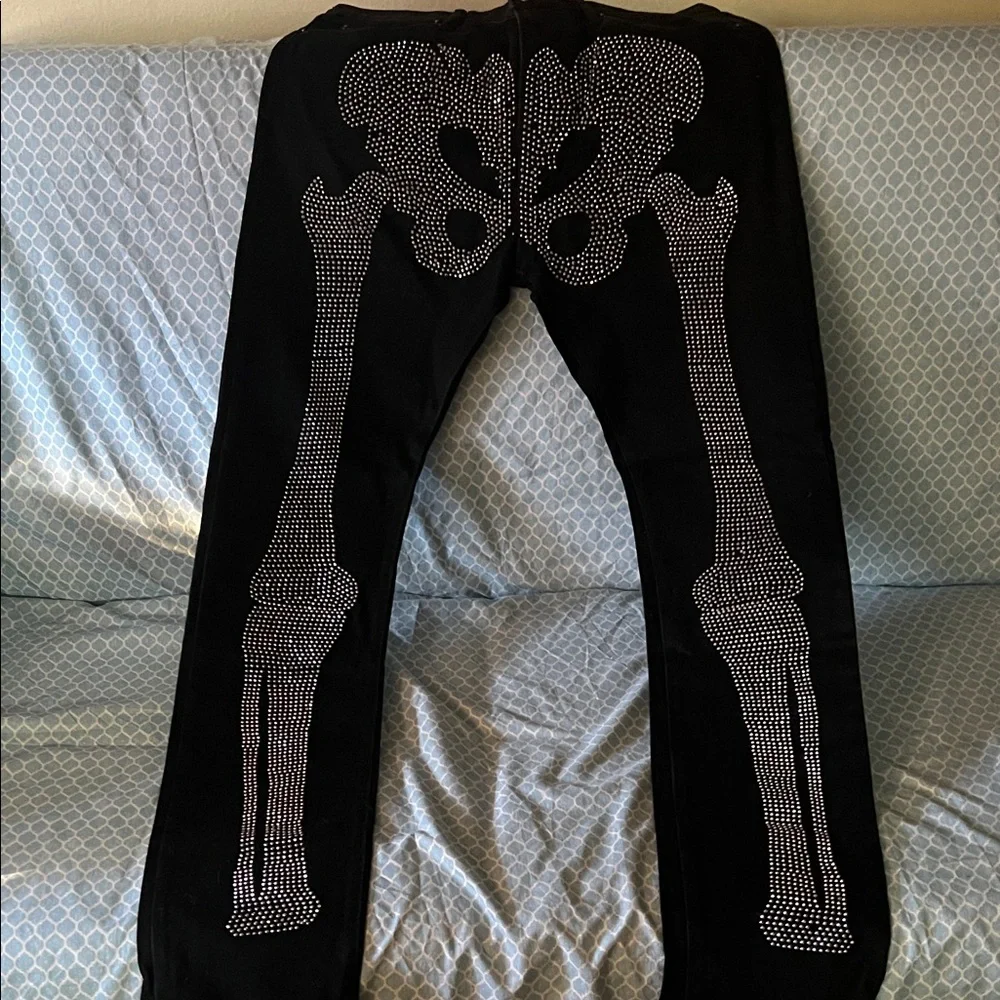 MNML Black Studded Skinny Jeans NWT🔥🔥🔥 - Picture 2 of 5
